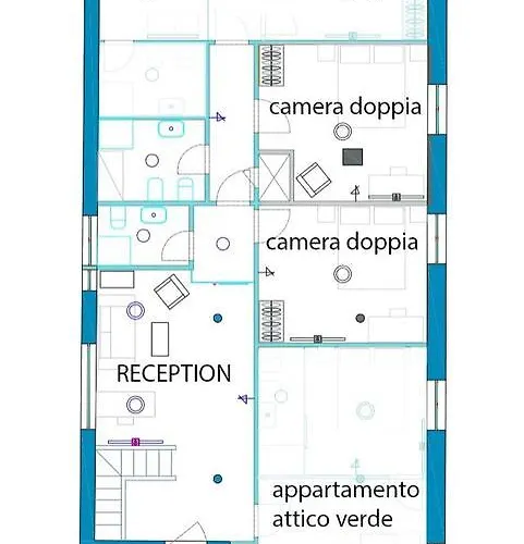 דירה Mansarda Bellini נאפולי